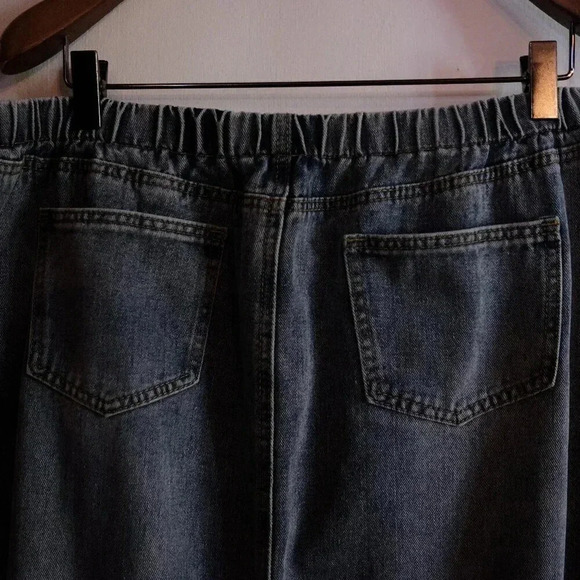 Maxi Denim Skirt M-L - Picture 4 of 6